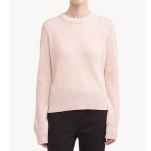 Rag & Bone Light Pink 100% Cashmere Crewneck Sweater